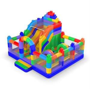 Parco giochi gonfiabile 6x6...