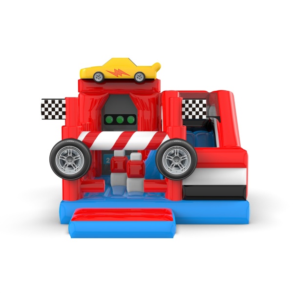 Gonfiabile con scivolo - combo auto