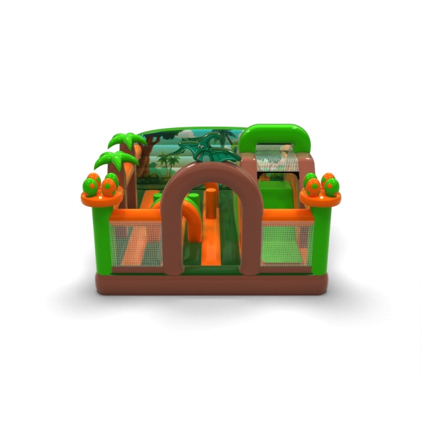 Parco giochi gonfiabile 6x5 a tema dino