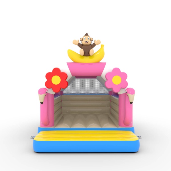 Castello gonfiabile 4,5x3,6 a tema hawaiano