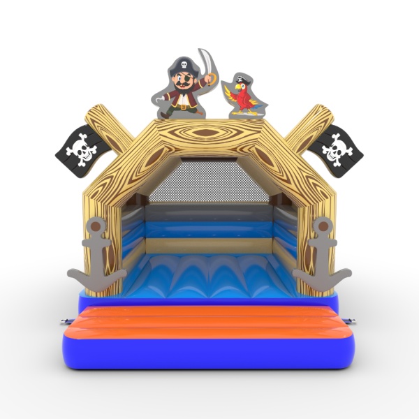 Castello gonfiabile 4,5x3,6 a tema pirati