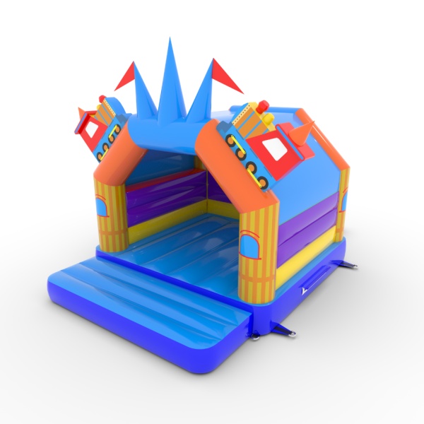 Castello gonfiabile 4,5x3,6 a tema luna park