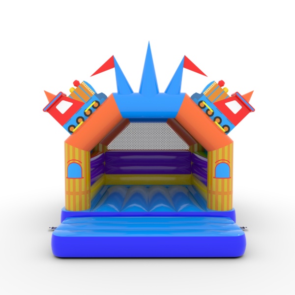 Castello gonfiabile 4,5x3,6 a tema luna park
