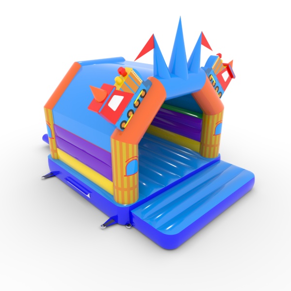 Castello gonfiabile 4,5x3,6 a tema luna park