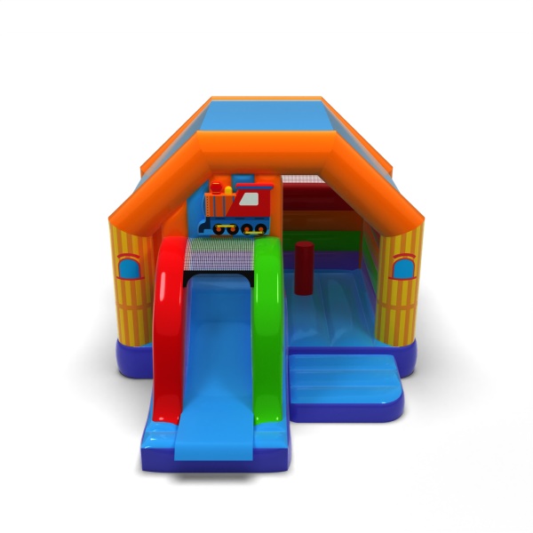 Mini luna park - gonfiabile con scivolo