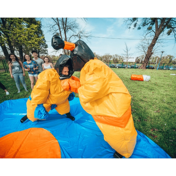 Costumi SUMO per bambini con tappeto