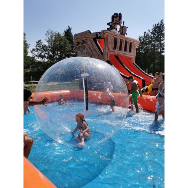 Piscina gonfiabile per sfere acquatiche 6 x 6 m