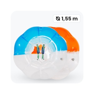 Bumper Ball TPU premium - palla gonfiabile
 Diametro-1,55 m