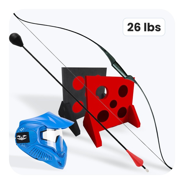 SET Archery Tag Premium 26 lbs - per 12 giocatori - frecce rapide