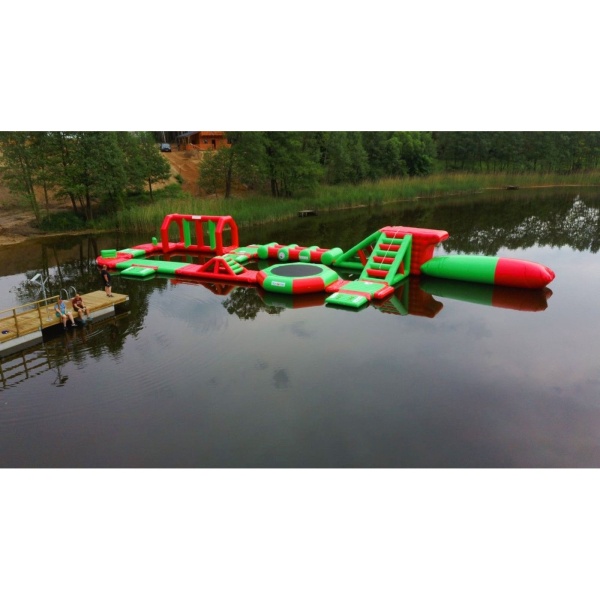 Parco acquatico gonfiabile Delta (29 x 13 m)