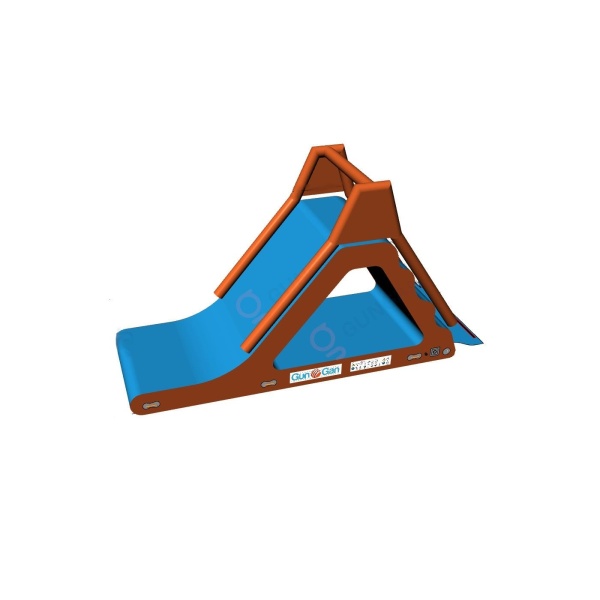 Scivolo con parete da arrampicata - parchi acquatici gonfiabili