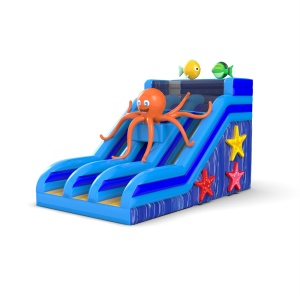 Scivolo gonfiabile con polpo
