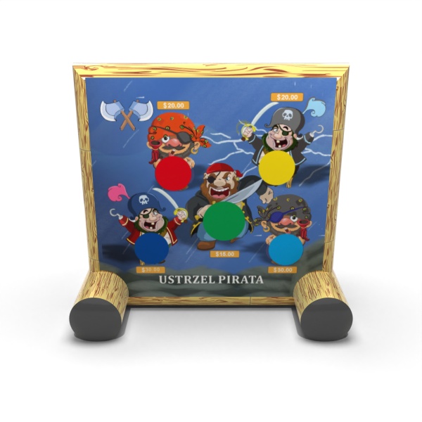Bersaglio Gonfiabile Pirata - Lancio dell'ascia