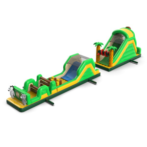 Percorso gonfiabile ad ostacoli Jungle - 20m