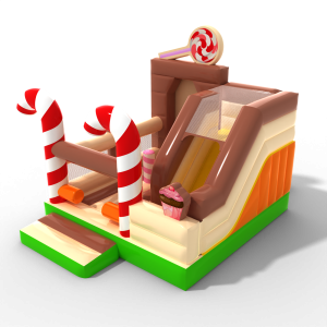 Gonfiabile con scivolo -...