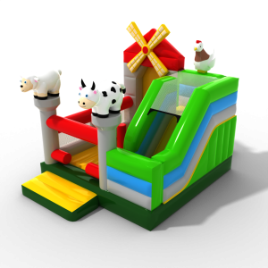 Gonfiabile con scivolo -...