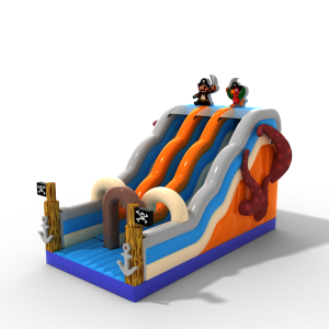 Doppio scivolo aperto a...