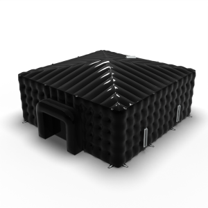 Tenda per feste gonfiabile 8x8 - Nero