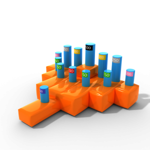 Gioco gonfiabile Hula Hoop