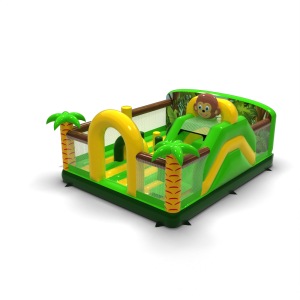 Parco giochi gonfiabile 6x5 a tema giungla