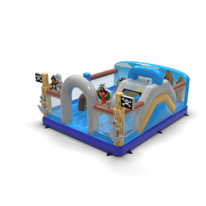 Parco giochi gonfiabile 6x5 a tema piratesco
