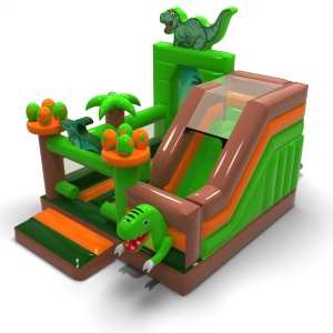 Gonfiabile con scivolo -...