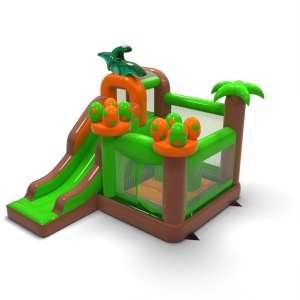 Castello gonfiabile combo dino