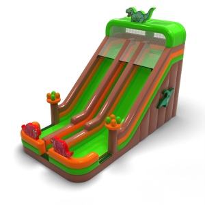 Scivolo gonfiabile doppio...