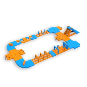 Parco acquatico gonfiabile...