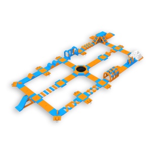 Parco acquatico gonfiabile...