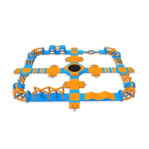 Parco acquatico gonfiabile...