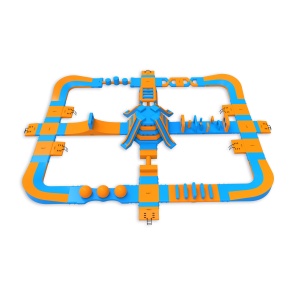 Parco acquatico gonfiabile...