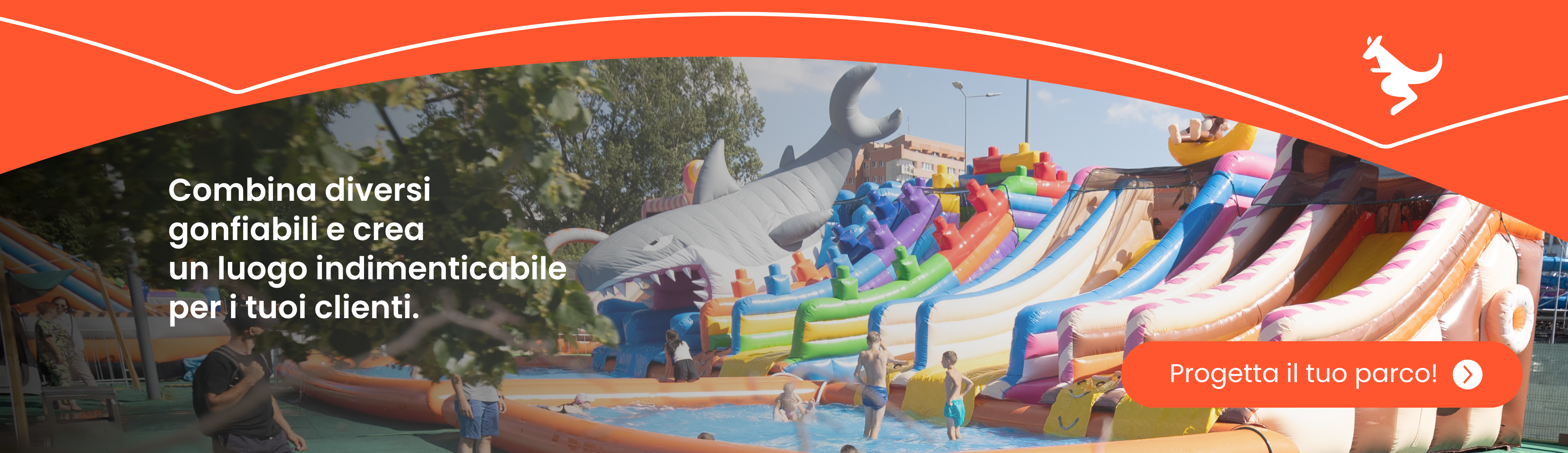 Parchi di divertimento gonfiabili