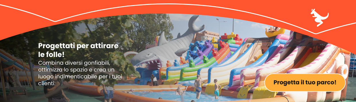 Parchi di divertimento gonfiabili